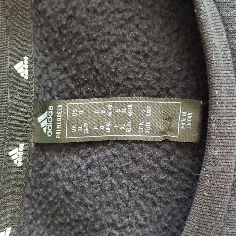 Adidas Black Crewneck Sweatshirt - Women's XL - Picture 2 of 4